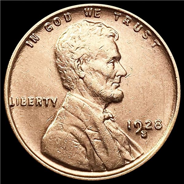 1928-S RD Wheat Cent UNCIRCULATED