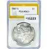 Image 1 : 1887-S Morgan Silver Dollar PGA MS63+