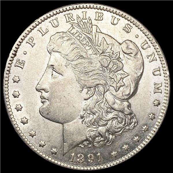 1891-CC Morgan Silver Dollar UNCIRCULATED