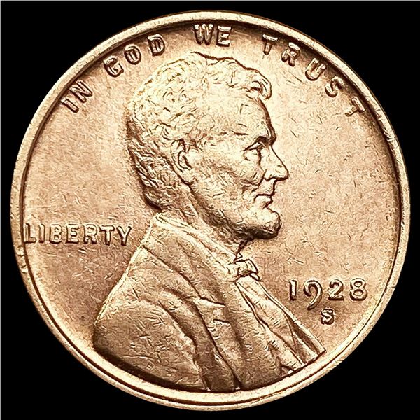 1928-S Wheat Cent UNCIRCULATED