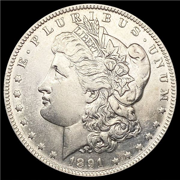 1891-O Morgan Silver Dollar CLOSE UNCIRCULATED