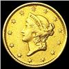 Image 1 : 1851 Rare Gold Dollar NEARLY UNCIRCULATED