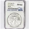 Image 1 : 2018 American Silver Eagle NGC MS69