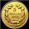 Image 2 : 1878 $3 Gold Piece CLOSE UNCIRCULATED