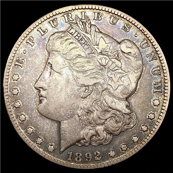 1892-CC Morgan Silver Dollar LIGHTLY CIRCULATED