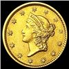 Image 1 : 1854 Rare Gold Dollar CLOSE UNCIRCULATED