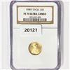 Image 1 : 1988-P $5 1/10oz American Gold Eagle NGC PF70 UC