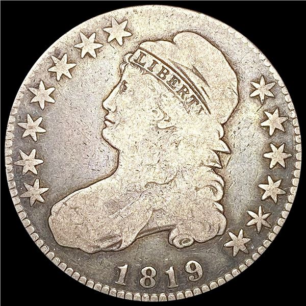 1819 Capped Bust Half Dollar NICE CIRCULATED