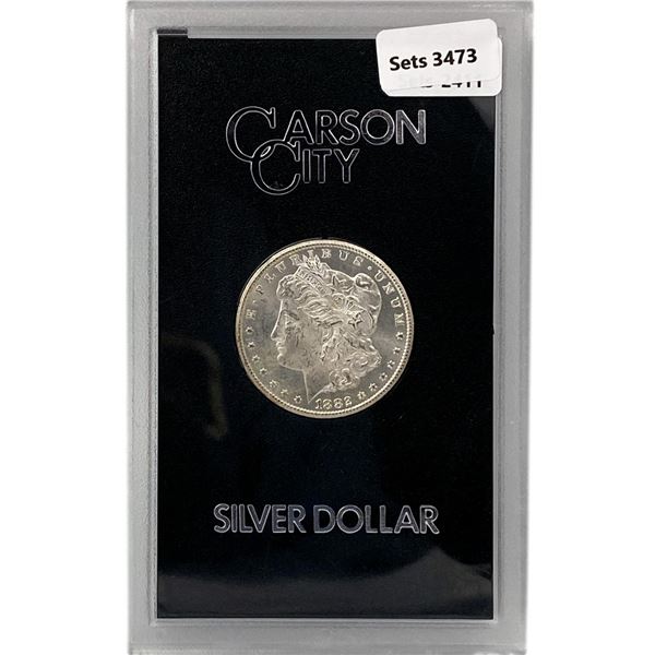 1882-CC Morgan Silver Dollar GSA