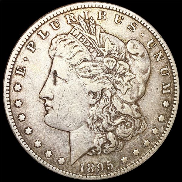 1895-S Morgan Silver Dollar LIGHTLY CIRCULATED