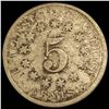 Image 2 : 1870 Shield Nickel NICE CIRCULATED