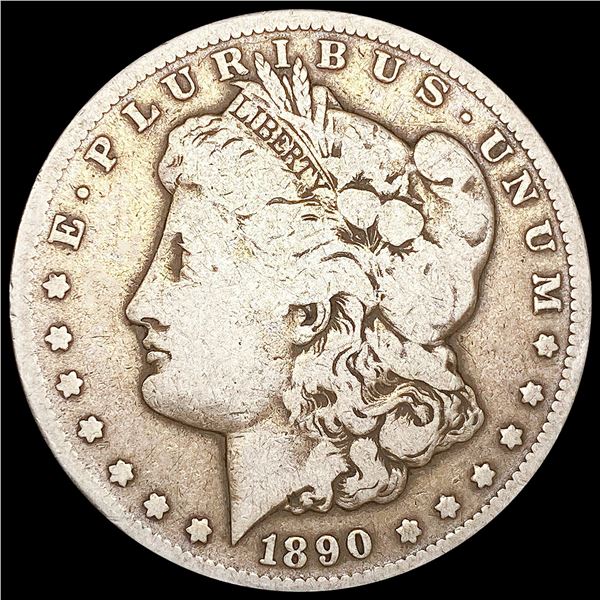 1890-CC Morgan Silver Dollar NICE CIRCULATED