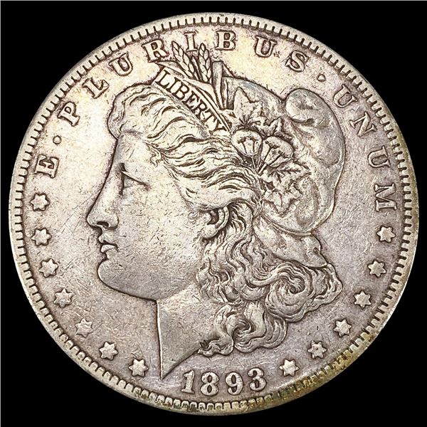 1893-CC Morgan Silver Dollar CLOSE UNCIRCULATED