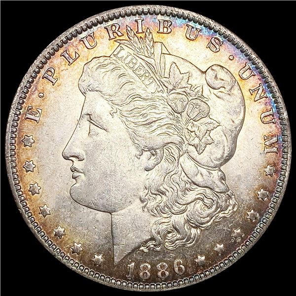 1886-O Morgan Silver Dollar CLOSE UNCIRCULATED