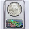 Image 2 : 1921 Silver Peace Dollar NGC MS62 High Relief