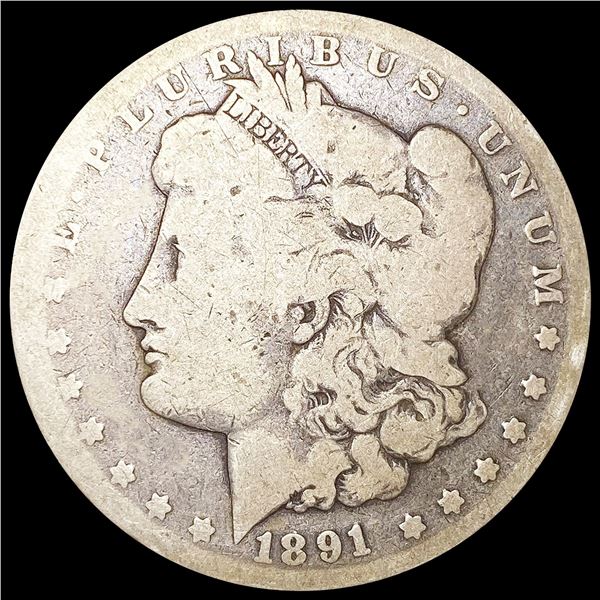 1891-CC Morgan Silver Dollar NICE CIRCULATED