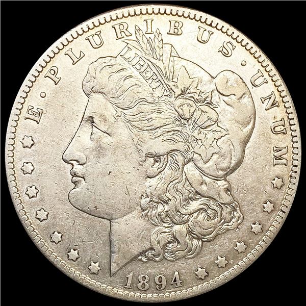 1894-S Morgan Silver Dollar NEARLY UNCIRCULATED