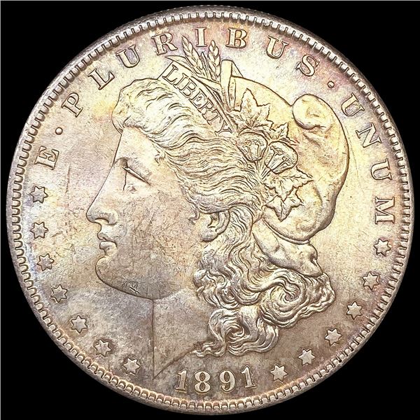 1891-S Morgan Silver Dollar UNCIRCULATED
