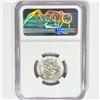 Image 2 : AD 787-789 Tabaristan AR Hemidrachm NGC Ch MS