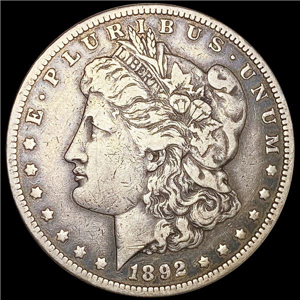 1892-CC Morgan Silver Dollar NICE CIRCULATED