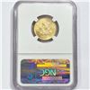 Image 2 : 1893 $5 Gold Half Eagle NGC MS62
