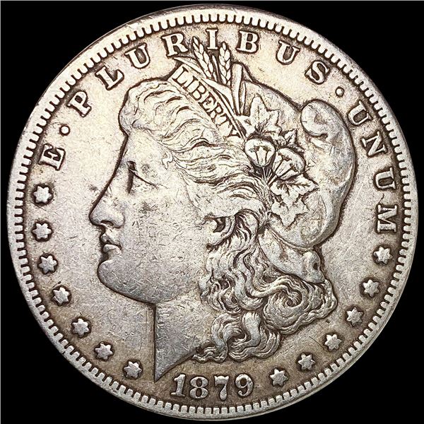 1879-CC Morgan Silver Dollar LIGHTLY CIRCULATED