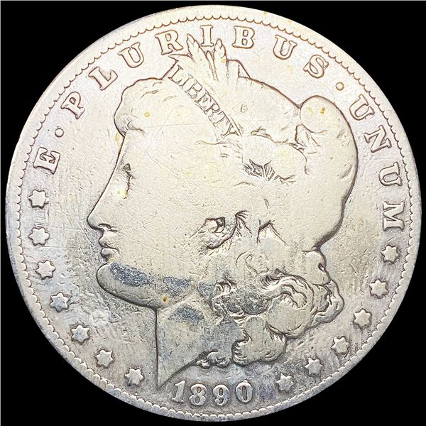 1890-CC Morgan Silver Dollar NICE CIRCULATED