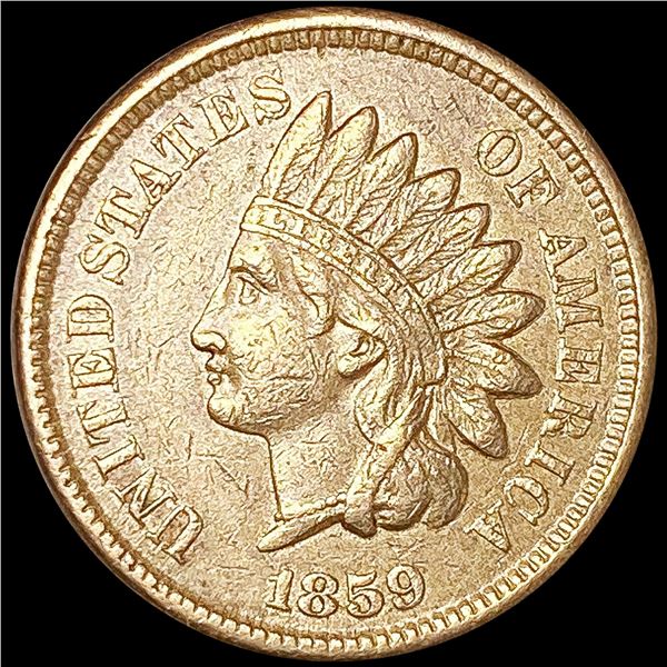 1859 Indian Head Cent CLOSE UNCIRCULATED