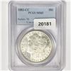 Image 1 : 1882-CC Morgan Silver Dollar PCGS MS65