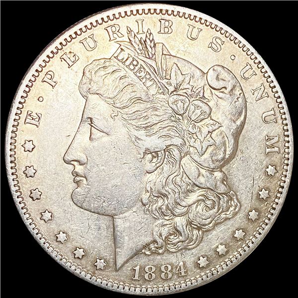 1884-S Morgan Silver Dollar CLOSE UNCIRCULATED