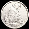 Image 1 : 1837 No Stars Seated Liberty Half Dime CLOSE UNC