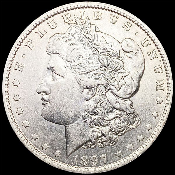 1897-O Morgan Silver Dollar CLOSE UNCIRCULATED