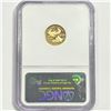 Image 2 : 1988-P $5 1/10oz American Gold Eagle NGC PF70 UC