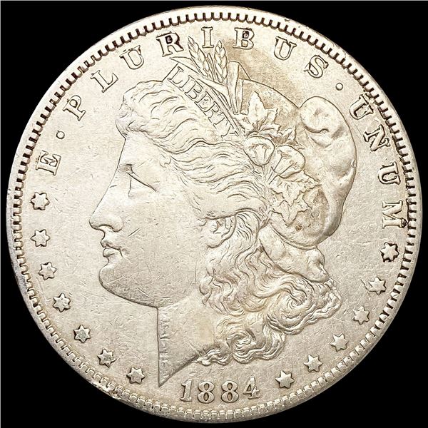 1884-S Morgan Silver Dollar CLOSE UNCIRCULATED