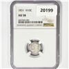 Image 1 : 1831 Capped Bust Half Dime NGC AU58