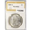 1889-O Morgan Silver Dollar PGA MS62