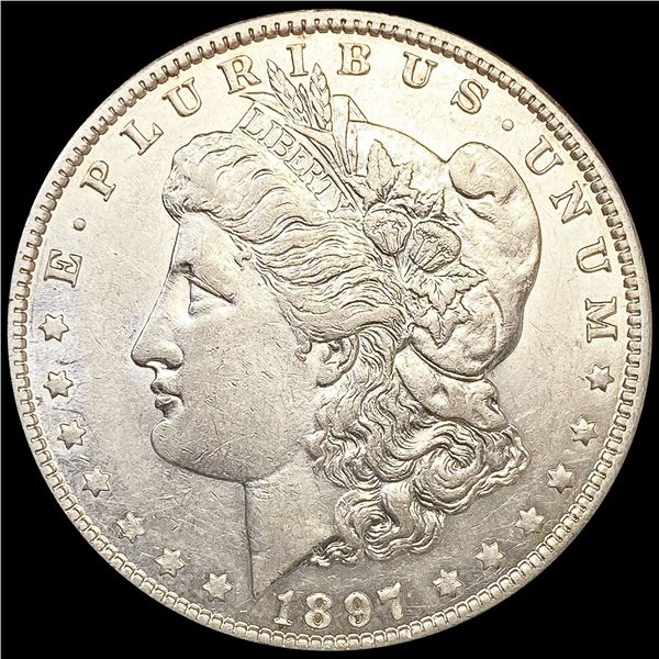 1897-O Morgan Silver Dollar NEARLY UNCIRCULATED