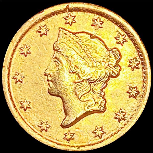 1853-O Rare Gold Dollar UNCIRCULATED