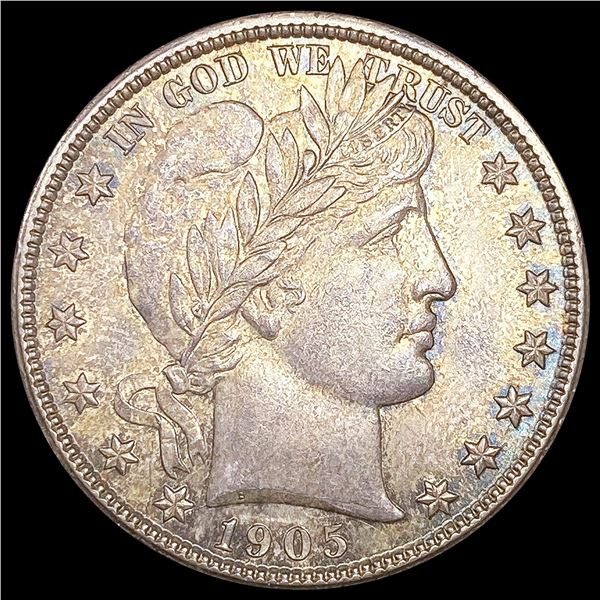 1905-S Barber Half Dollar UNCIRCULATED