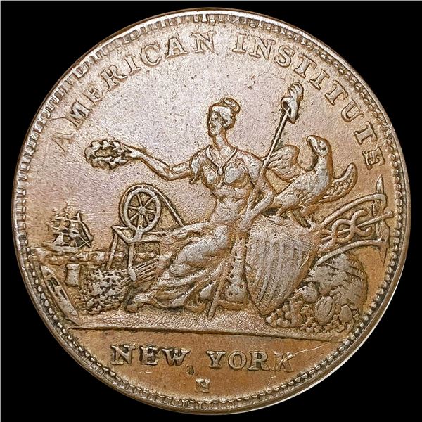 1836 Hard Times Token LIGHTLY CIRCULATED