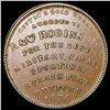 Image 2 : 1836 Hard Times Token LIGHTLY CIRCULATED