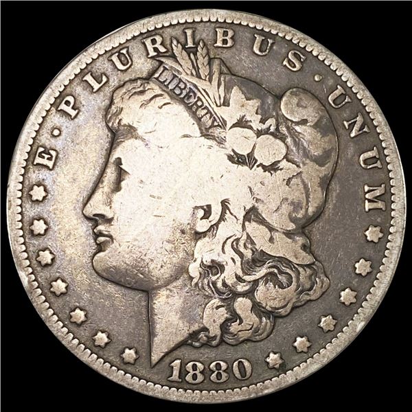1880-CC Morgan Silver Dollar NICE CIRCULATED