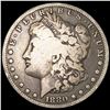 Image 1 : 1880-CC Morgan Silver Dollar NICE CIRCULATED