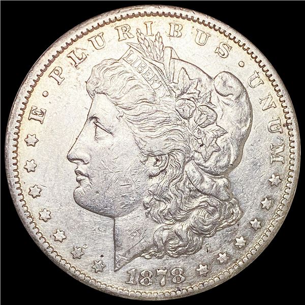 1878-CC Morgan Silver Dollar ABOUT UNCIRCULATED