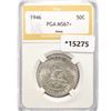 Image 1 : 1946 Iowa Half Dollar PGA MS67+