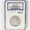 Image 1 : 1859 Seated Lib. 50C NGC Shipwreck SS Rep Bx Set