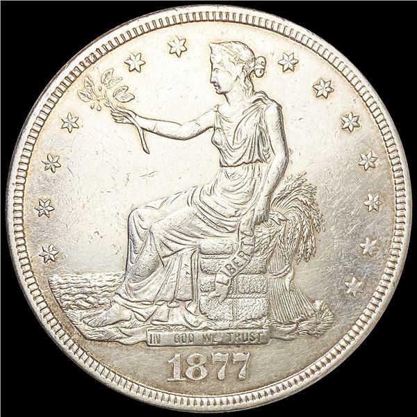 1877-S Silver Trade Dollar CLOSE UNCIRCULATED