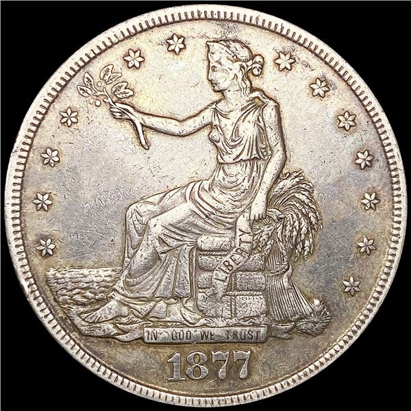 1877-S Silver Trade Dollar CLOSE UNCIRCULATED