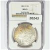 Image 1 : 1883-O Morgan Silver Dollar NGC MS65