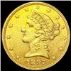 Image 1 : 1897 $5 Gold Half Eagle UNCIRCULATED